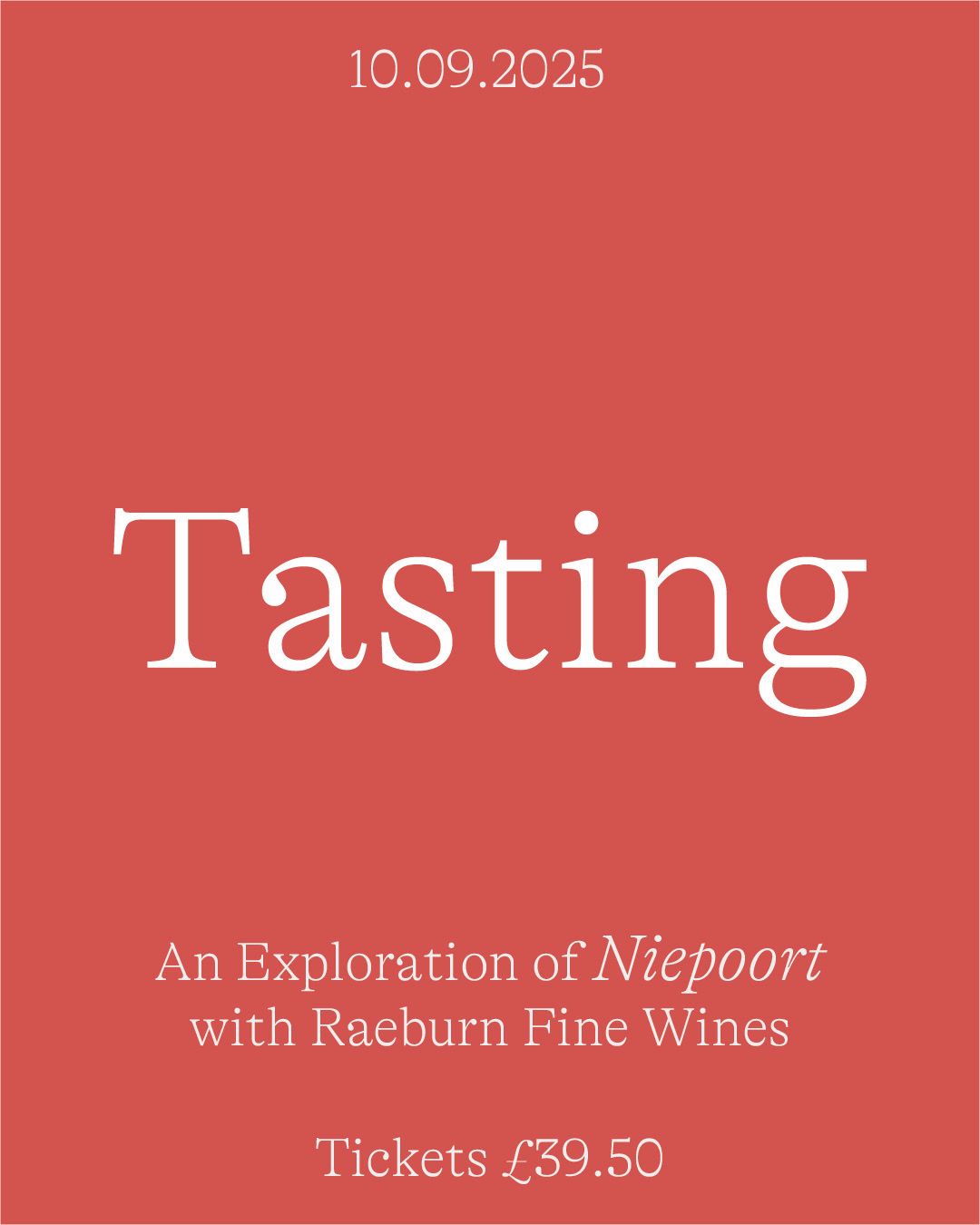 An Exploration of Niepoort - 10th September 2025
